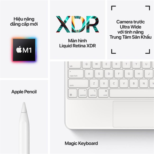 iPad Pro 12.9" M1 128GB Wi-Fi + Cellular
